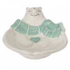 Салатник "Белый медведь", 80 мл, L15 W11 H4 см