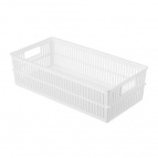 КОРЗИНКА УНИВЕРСАЛЬНАЯ Simplify 274х140х78 ММ, 2,5 Л (Белый)