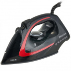 Утюг DELTA LUX DE-3006  черный с красным  : 2400 Вт,КЕРАМИКА,  КЕРАМИКА,АНТИКАПЛЯ,АНТИНАКИПЬ( 10)