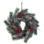 Изделие декоративное "Венок", L26 W8 H26 см