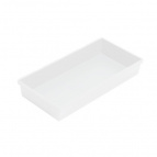 Лоток для хранения широкий 320х160х50 (прозрачный)