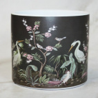 568101 Кашпо керам. Kato paper-art sortiert d10,5 h8,5 см дизайн №1 (ш/к 3303)