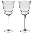 НАБОР БОКАЛОВ ДЛЯ ВИНА "TWIST & SHINE", 2 ШТ/380 МЛ