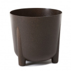 215 Кашпо на ножках ФРИДА Ø21см выс.20см 5,1л кофе эспрессо (coffee espresso)