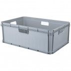 ЯЩИК УНИВЕРСАЛЬНЫЙ «ЕВРОБОКС» 600Х400Х220 ММ, 45Л (Серый)