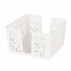 Салфетница "Лира" квадратная (белый)