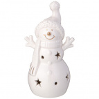 ФИГУРКА "СНЕГОВИК" С LED-ПОДСВЕТКОЙ 6,1*5,8*12 СМ