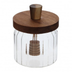 Банка для меда, 350 мл, L9 W9 H11,5 см