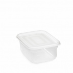 Емкость для СВЧ "Матрешка" 0,4л (белый) (уп.30)