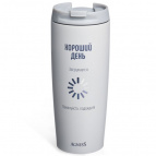 ТЕРМОКРУЖКА AGNESS "ХОРОШИЙ ДЕНЬ" 360МЛ