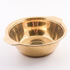 40724 Дуршлаг 22 см золотой MB золотой