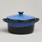 ГОРШОЧЕК ДЛЯ ЗАПЕКАНИЯ REACTIVE BLUE 18,5*14,5*6,5/10СМ 600 МЛ