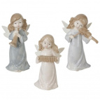 Фигурка декоративная "Ангел", L9 W10 H17,5 см, 3в.