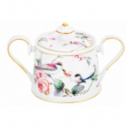 Сахарница 250 мл 15,5*9,5*9 см "Певчие птички" NEW BONE CHINA