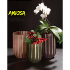 579121 Ваза стекло AMIOSA d12 h15 см лиловый (ш/к 6642)