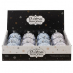 Набор из 12 шт: Украшение новогоднее "Шар", L35 W27 H9 см