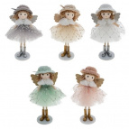 Изделие декоративное "Ангел", L9 W5 H17 см, 5в.