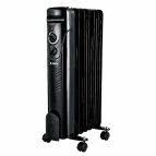 Обогреватель масляный  D10-7  "DELTA", 1500Вт,  7 секций, площ обогр 10-15 м², черный