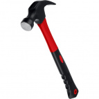 450 г, молоток-гвоздодёр столярный с фиберглассовой рукояткой (20231-450)