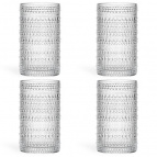 НАБОР СТАКАНОВ "BUBBLES" 4 ШТ. 460 МЛ /14 СМ