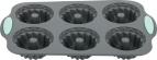 79-011 Форма для кексов фигурная, 6 ячеек Linea SILICONE