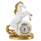 Фигурка декоративная "Лошадь" с часами (LR41x1), L8,5 W5 H12 см