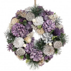 Изделие декоративное "Венок, L26 W26 H7,5 см