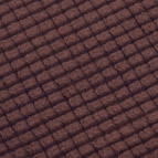 QWERTY Чехол на стул "Вельвет",100% полиэстер, цвет "темно-коричневый" /50