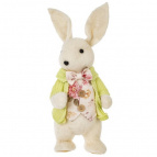 Фигурка декоративная "Заяц", L12,5 W11,5 H34 см