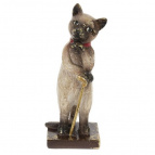 Фигурка декоративная "Кошка", L8 W5,5 H17 см