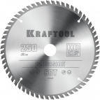 KRAFTOOL Precision, 250 х 30 мм, 60Т, пильный диск по дереву (36952-250-30)