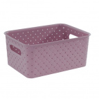 Корзинка "Береста" 3л 235х173х105мм (сирень)