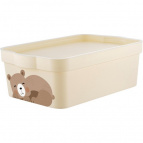 Ящик для хранения Keeplex Happy 6 л 32х21,1х11 см Bear