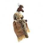 Игрушка набивная сидя "Лошадь" (жен), L22 W18 H42 см (полка 23 см.)