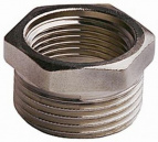 Переходник GENERAL FITTINGS удлиненный цилиндрический, никелированная латунь, 3/4" х 1/2"