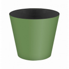 Горшок для цветов "Rosemary" D200 мм, 4л с дренажной вставкой (зеленый)