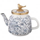 ЧАЙНИК ЭМАЛИРОВАННЫЙ LEFARD, СЕРИЯ ROYAL GARDEN, 1,0Л ПОДХОДИТ ДЛЯ ИНДУКЦИОН.ПЛИТ