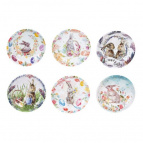 Блюдо "Пасхальное", L19,5 W19,5 H2,5 см, 6в.