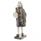 Фигурка декоративная "Лошадь" с часами D5см, (LR44x1 н/п), L11,5 W11 H36 см