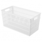 КОРЗИНКА УНИВЕРСАЛЬНАЯ Simplify 274х140х138 ММ, 4,5 Л (Белый)