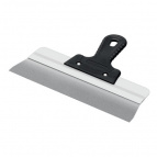 300 мм,нержавеющий шпатель усиленный фасадный, алюминиевая направляющая, 1к ручка (10083-30)