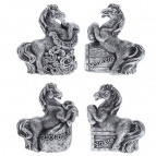 Копилка "Лошадь", L8 W6 H9 см, 4в.