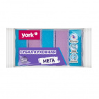 Губки для посуды Мега YORK 5шт.