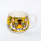 АФРИКА, кружка 410мл, NEW BONE CHINA