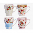 25977-Н1 Набор кружкек 4шт/упак 340мл LR (х9)