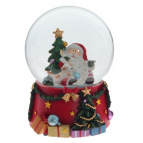 Фигурки новогодние в стеклянном шаре