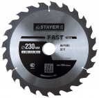 Диск пильный STAYER MASTER "FAST-Line" по дереву, 230х30мм, 24Т