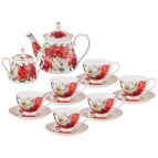 Чайный Сервиз Lefard  "Маки" 14 Предметов