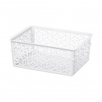 Корзинка универсальная "Линден" 1,4л, 190х140х75мм (белый)