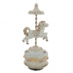 Фигурка декоративная "Карусель" (муз, движ), L9 W9 H21 см
